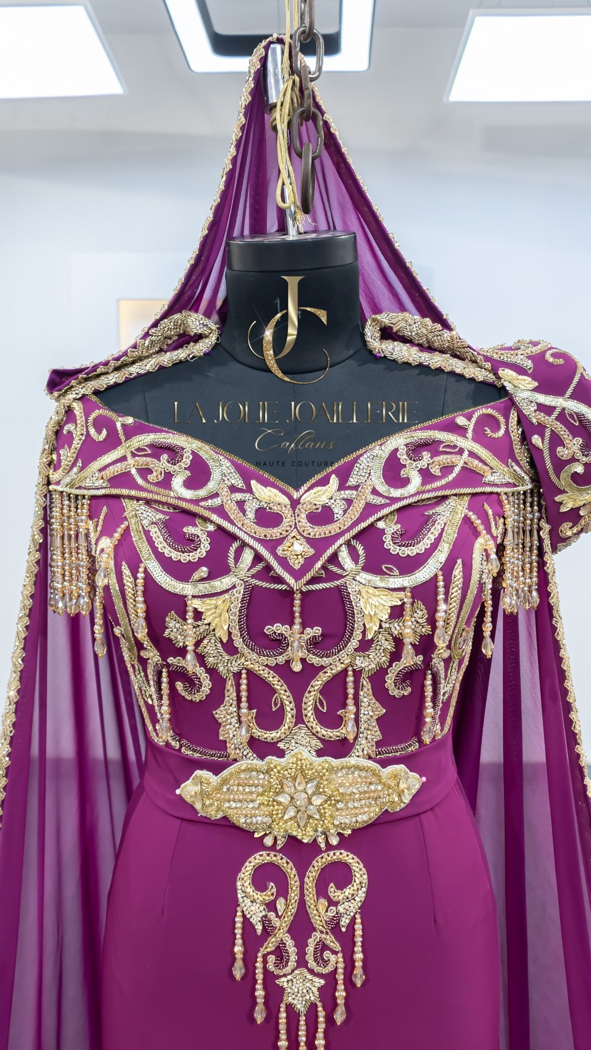 Bedroune Digne Sefiya 💜🎆 - La Jolie Joaillerie Caftans