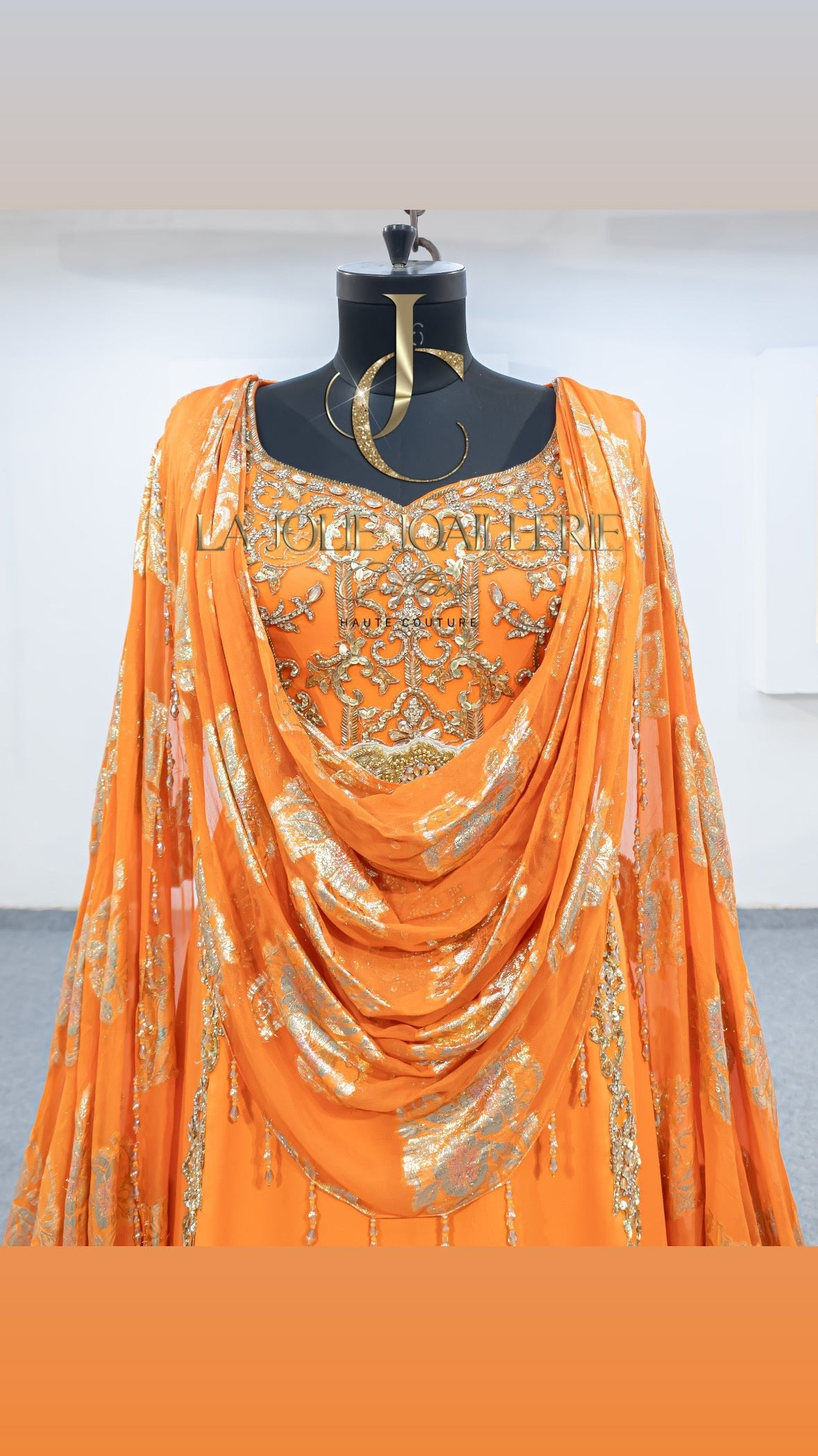 Chaouia Digne Millyssa 🧡🌅 - La Jolie Joaillerie Caftans
