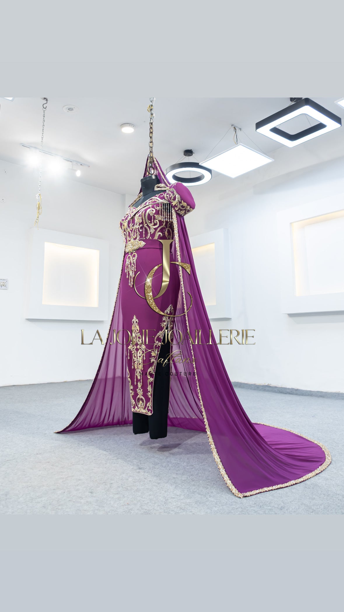 Bedroune Digne Sefiya 💜🎆 - La Jolie Joaillerie Caftans