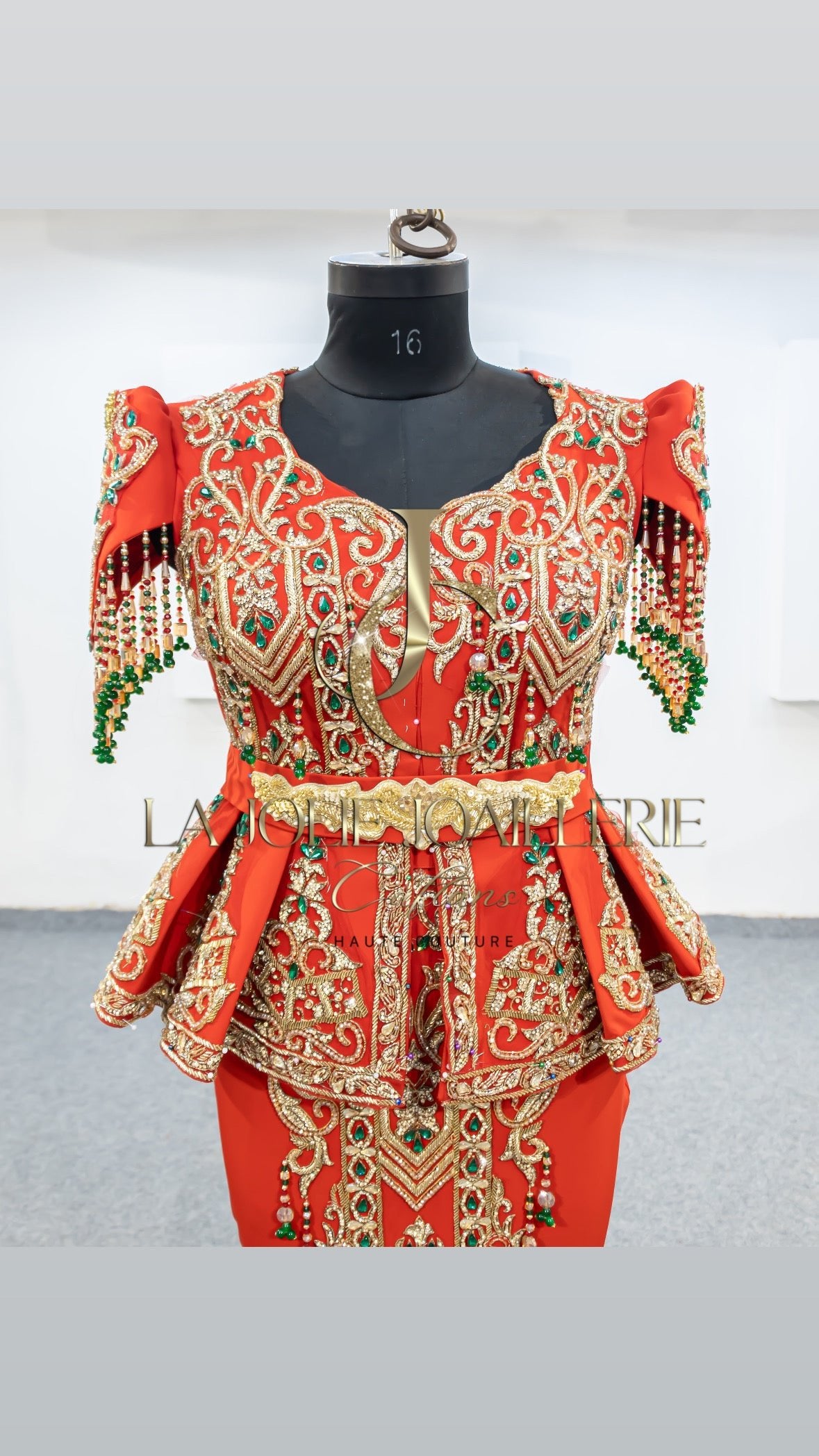 Karakou Perlage Imane 🐚 - La Jolie Joaillerie Caftans