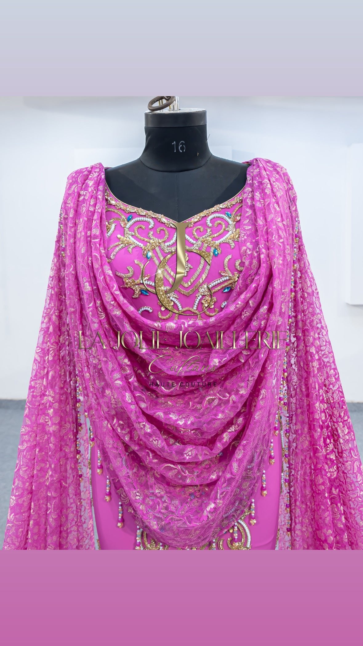 Chaouia Royale Barbine 🎀 - La Jolie Joaillerie Caftans