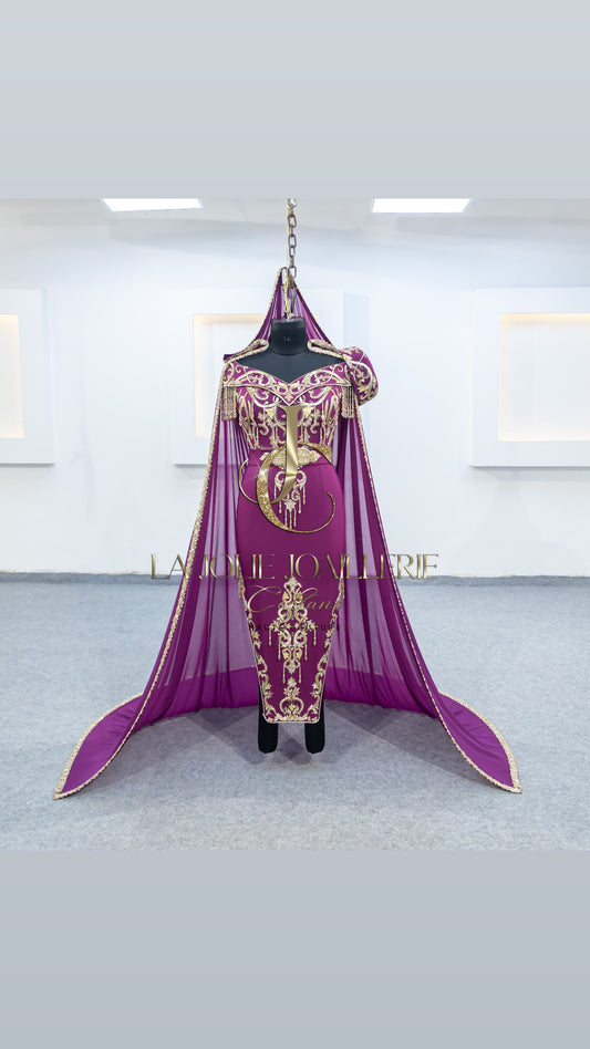 Bedroune Digne Sefiya 💜🎆 - La Jolie Joaillerie Caftans