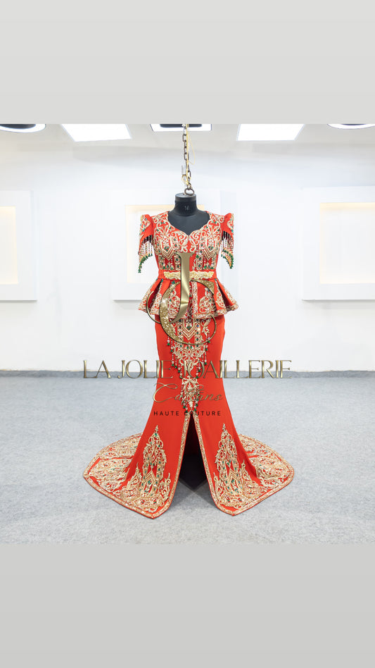 Karakou Perlage Imane 🐚 - La Jolie Joaillerie Caftans