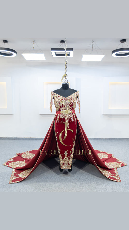 Bedroune Royal Aisha ❤️⚜️ - La Jolie Joaillerie Caftans