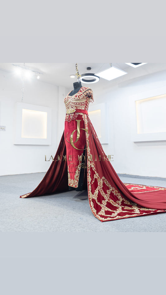 Bedroune Royal Poojah 🌹 - La Jolie Joaillerie Caftans