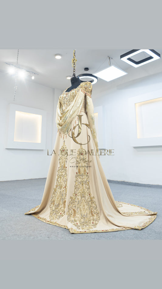 Chaouia Prestige Bakhta ⚜️🤎 - La Jolie Joaillerie Caftans