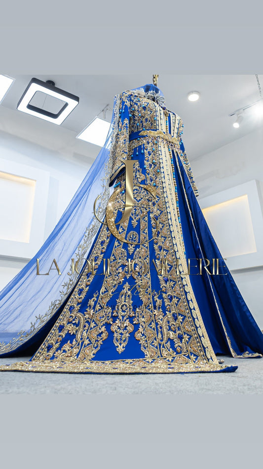Takchita Yaqouta 👑💙 - La Jolie Joaillerie Caftans